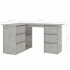 Picture of Wooden Corner Desk 57" - C Gray