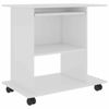 Picture of High Gloss Computer Desk 32" - White