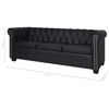 Picture of Faux Leather Sofa Sets - Black