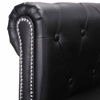 Picture of Living Room L-Shaped Bed 79" - Black