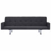 Picture of Living Room Fabric Sofa Bed 72" - Dark Gray