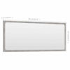 Picture of Bathroom Mirror 35" - C Gray