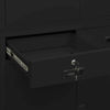 Picture of Office Filing Cabinet 35" - Black