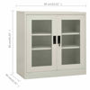 Picture of Steel Office Display Cabinet 35" - L Gray