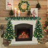 Picture of Christmas Decor Set Garland, Wreath and Trees