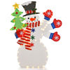 Picture of 4' Outdoor Christmas Decor Snowman with LED Lights