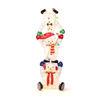 Picture of 6' Christmas Decor Snowmen with Lights