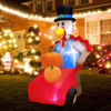 Picture of 6' Inflatable Thanksgiving Turkey with Pumpkins
