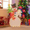 Picture of 4' Outdoor Christmas Decor Snowman with LED Lights