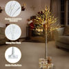 Picture of 5' Christmas Decor Birch Tree with Lights