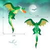 Picture of 5' Outdoor Holiday Decor Inflatable Dragon