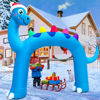 Picture of 12' Christmas Inflatables Dinosaur