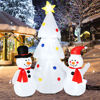 Picture of 6' Inflatable Christmas Snowmen and Christmas Tree